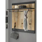 furn.design Garderobenpaneel Stove 92 x 100 cm Beige