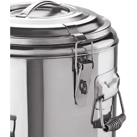 GVK ECO Doppelwandiger Thermogetränkebehälter silber 35 l