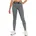 Pro Leggings Mädchen carbon heather/white XS 122-128 cm