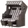 deVries dekoVries GmbH Strandkorb deVries PURE® Wave XL - PE grey - Dessin 435