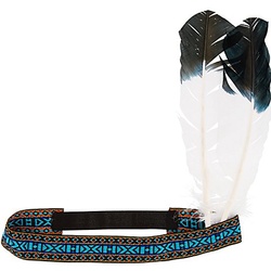 Stirnband "Indianer-Federn"