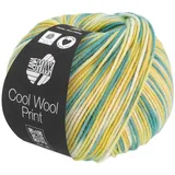 Lana Grossa Cool Wool Print | Extrafeine Merinowolle waschmaschinenfest und filzfrei | Handstrickgarn aus 100% Schurwolle (Merino extrafein) | 50g Wolle zum Stricken & Häkeln | 160m Garn