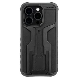 Topeak iPhone 15 Pro Handyhülle schwarz-grau