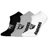 NFL Alltagssocken 3er Pack Weiß/Schwarz 43-46