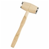 STÄDTER 806016 Fleischhammer mit Stahlkappen, Holz, braun, 3