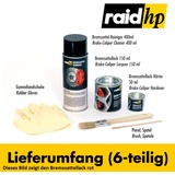 raid hp Bremssattellack Set, BLAU-GLÄNZEND