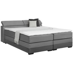 Boxspringbett Sevilla in Grau