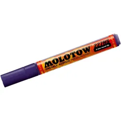 MOLOTOW Permanentmarker One4All 227 HS nachfüllbar 4mm violett dunkel Packung mit 6 Stück