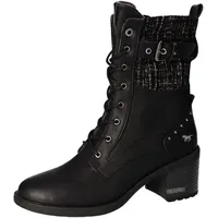 Mustang Damen Stiefelette mit Reißverschluss schwarz 40