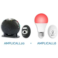 Geemarc AMPLICALL 20-6 Funk-Türklingelverstärker +Warnsignal