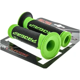 PROGRIP Griffgummi 732 Lenkergriffe Grün/Schwarz Paar Ø22/25mm Länge 125mm