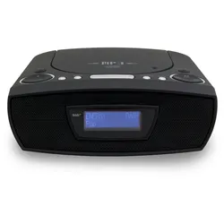 Soundmaster URD480SW DAB+/UKW Digitaluhrenradio mit CD/MP3/Resume Funktion und USB