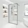 Home Deluxe Duschabtrennung Schwarz, Glas, Metall, 100x200 cm, Badezimmer, Baden - Duschen, Duschtrennwände