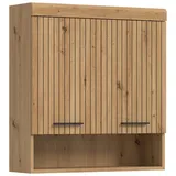 xonox.home Hängeschrank 2er - holzfarben - Maße cm B: 74 H: 79