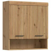 xonox.home Hängeschrank 2er - holzfarben - Maße cm B: 74 H: 79