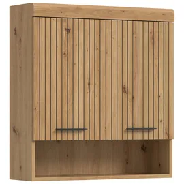 xonox.home Hängeschrank 2er - holzfarben - Maße cm B: 74 H: 79