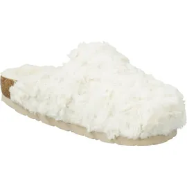 ROHDE Damen Pantoffel Hausschuh Plüsch Alba 6063, Größe:37 EU, Farbe:Beige - Beige