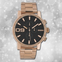 Oozoo Herren Armbanduhr Timepieces C10708 roségold Edelstahl Quarz UOC10708