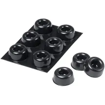 3M SJ 5009 MPBB Gerätefuß selbstklebend, rund Schwarz (Ø x H) 22.3mm x 10.1mm 6St.