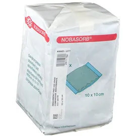 NOBAMED Saugkompressen unsteril 10 x 10 cm 25 St