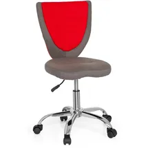HJH Office Kiddy Comfort grau / rot
