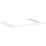 Hansgrohe Xelu Q Konsolentisch 780x550x0,0 Weiß Hochglanz