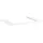 Hansgrohe Xelu Q Konsolentisch 780x550x0,0 Weiß Hochglanz