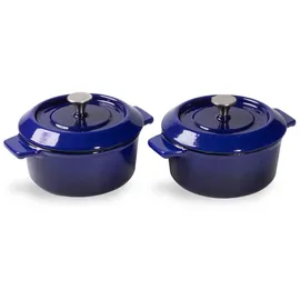 WOLL Iron Topf-Set 2-tlg. 10 cm blau