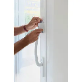 ABUS Balkontürhebel-Sicherung BS84 W Weiß