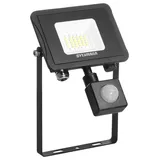 Sylvania LED Strahler 18 W schwarz IP65 mit Bewegungsmelder 2000 Lumen