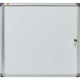 NOBO Schaukasten Pacific silber 6x DIN A4 78,4 x 2,2 x 81,5 cm, 1 St.