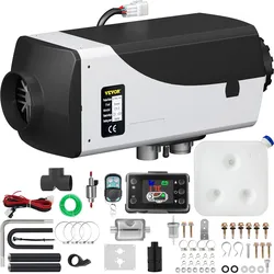 VEVOR 12V 5KW Diesel Standheizung Luftheizung für Wohnmobil Wohnmobil Anhänger LKW Boote 5kW LCD-Schalter