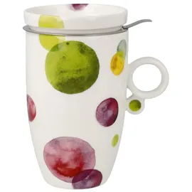 GOEBEL Teetasse 0,3 l Limette & Aubergine