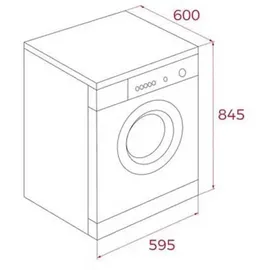 Teka Shk 70840 Frontlader Trockner - White
