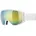 topic FM sphere Skibrille 1030 white matt mirror orange/blue S2