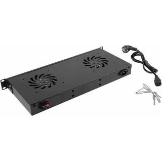 LANBERG AK-1502-B Serverschrank Zubehör, Schwarz
