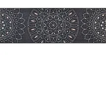 Wash+Dry by Kleen-Tex Läufer »Purnima«, rechteckig, 7 mm Höhe, Schmutzfangläufer, Mandala Motiv, rutschhemmend, waschbar grau