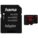 Hama microSDXC UHS Speed C3 UHS-I 80MB/s + Adapter/Foto