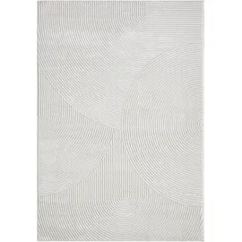 OTTO home Teppich Bentori, Hoch-Tief-Struktur, Scandi, rechteckig, Höhe: 11 mm, Modernes Design mit Boho-Charme, Wohnzimmer, Schlafzimmer beige 200 cm x 300 cm x 11 mm