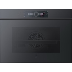 Combair V6000 45P AutoDoor Einbaubackofen Pyrolyse schwarz - 10 Jahre Garantie