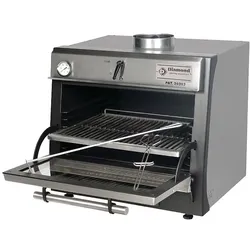 Profi BBQ Holzkohlegrill Inox bis 60 kg Fleisch/h