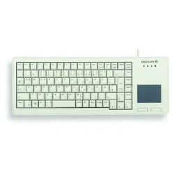 Cherry PC-Tastatur XS Touchpad Keyboard G84-5500LUMDE-0, mit Kabel (USB), mechanische Tasten, Touchpad, grau 4025112071362 Cherry