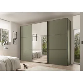 STAUD Schwebetürenschrank Includo 249 x 222 x 68 cm Grün