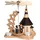 Zeidler Holzkunst Pyramide mit Seiffener Kirche