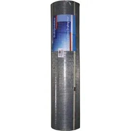 Hadra Punktgeschweißtes Gitter 25 m 16 x 16 cm Weiß/Verzinkt