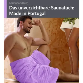 Lashuma Saunatuch 80 x 220 cm lila