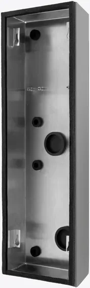DoorBird D2102KV Aufputz Montagerückgehäuse Weißaluminium, Edelstahl, pulverbeschichtet, seidenmatt