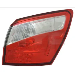TYC Heckleuchte rechts ohne Lampenträger für NISSAN 26550BR00A 26550BR00B 26550-BR00B 11-12351-06-2