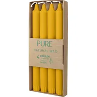Richard Wenzel PURE, NATURAL WAX, Stabkerzen, Natur, WENZEL, 250/23