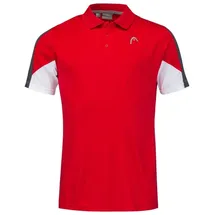 Head Club 22 Kurzarm-poloshirt - Red - M